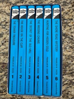 Vintage Hardy Boys Box Starter Set - Volumes 1-6